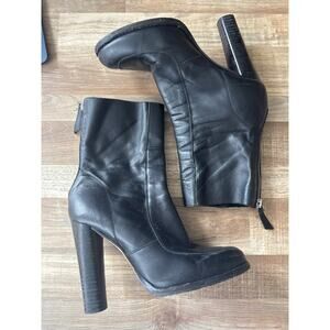 Diesel Black Gold Limited Edition Leather Boots size 38